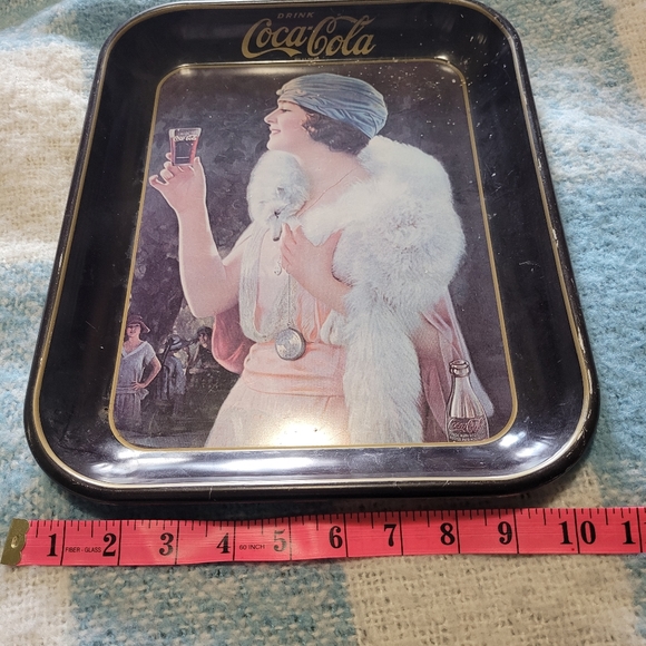 Vintage Coca-Cola tin wall art - Picture 3 of 3